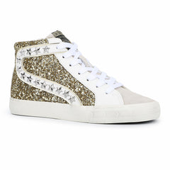 MATEEL - GOLD/GREY MULTI | Vintage Havana Shoes
