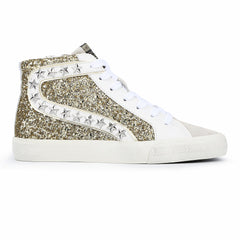 MATEEL - GOLD/GREY MULTI | Vintage Havana Shoes