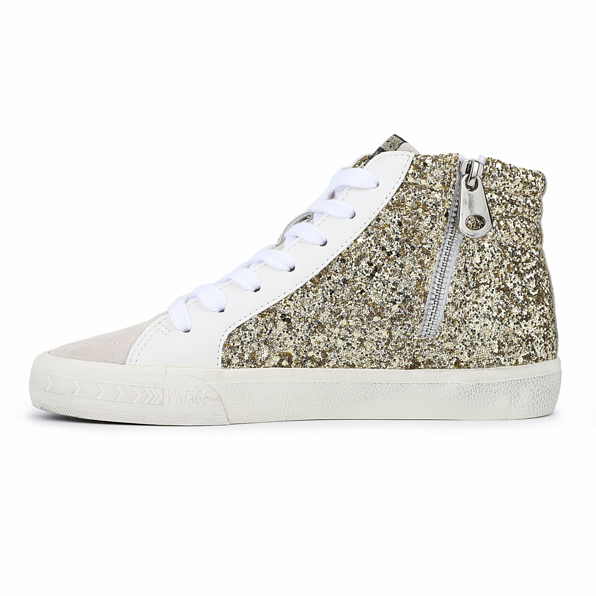 MATEEL - GOLD/GREY MULTI | Vintage Havana Shoes