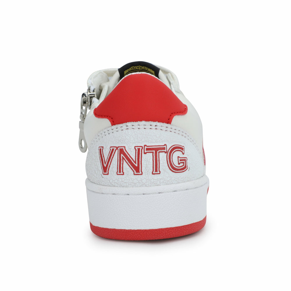 KIDS ARIELLA - WHITE/ RED MULTI | Vintage Havana Shoes