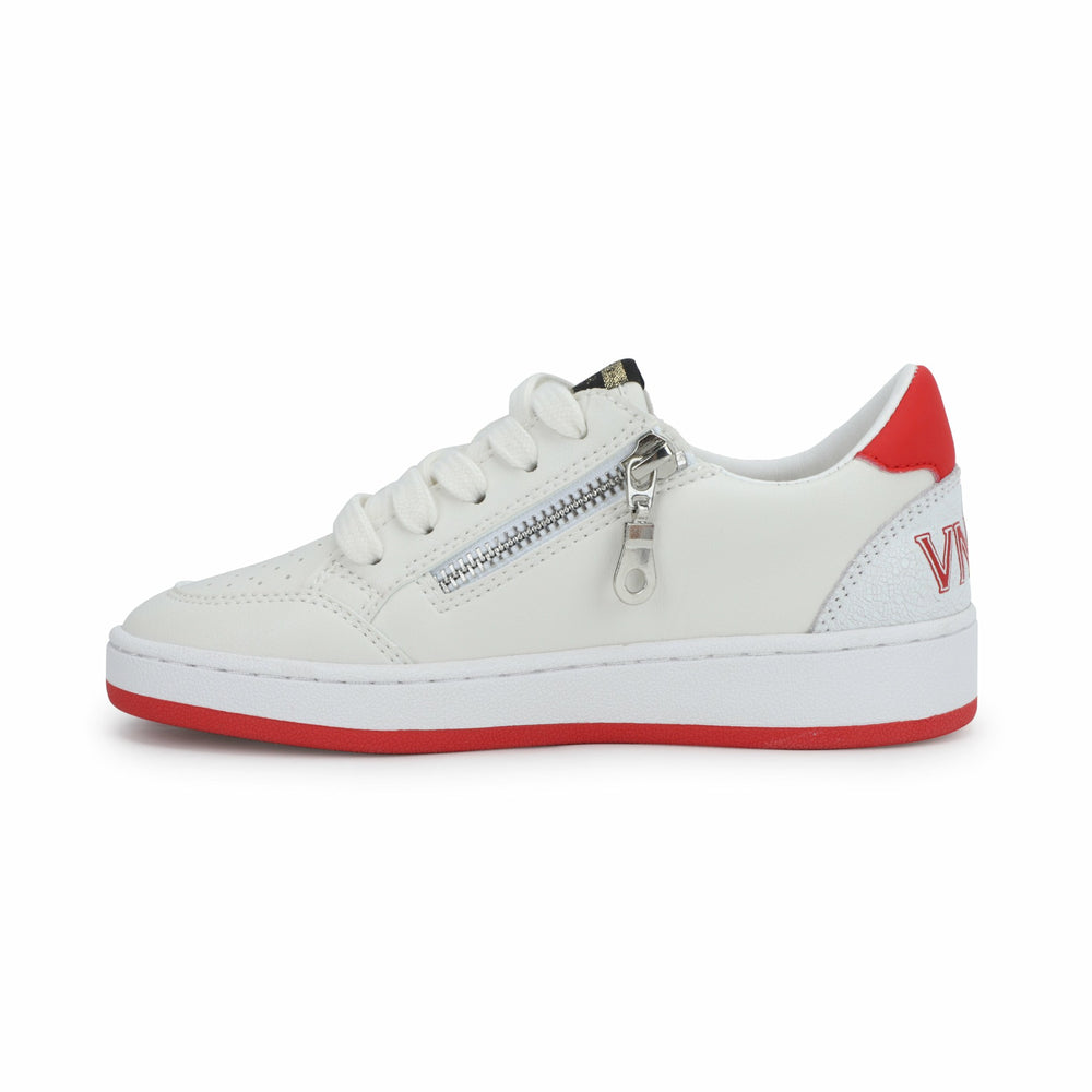 KIDS ARIELLA - WHITE/ RED MULTI | Vintage Havana Shoes