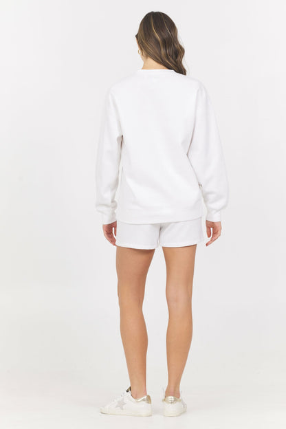 Surf Wash Fleece Crew | Vintage Havana Women