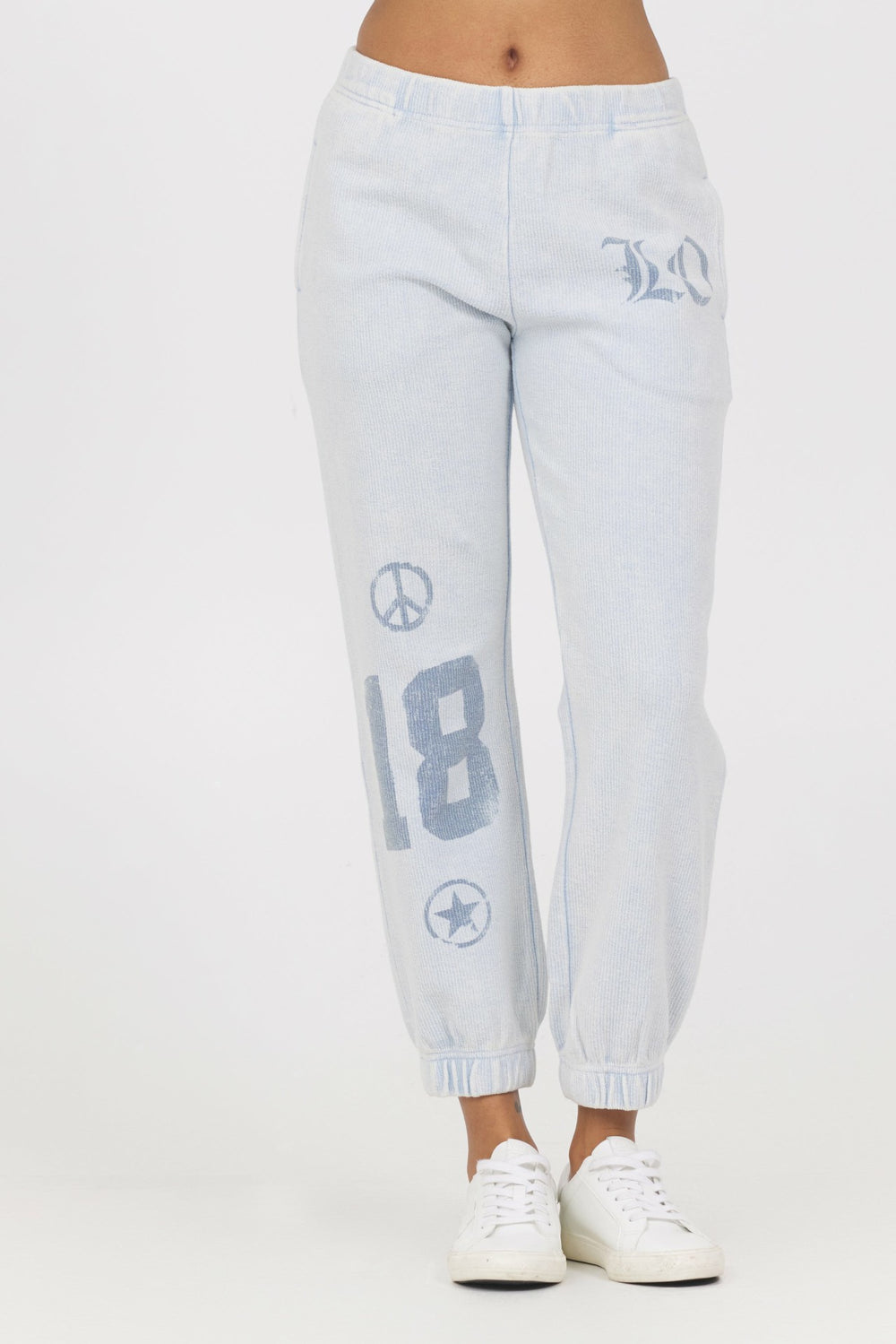 Printed Rib Jogger | Vintage Havana Clothing
