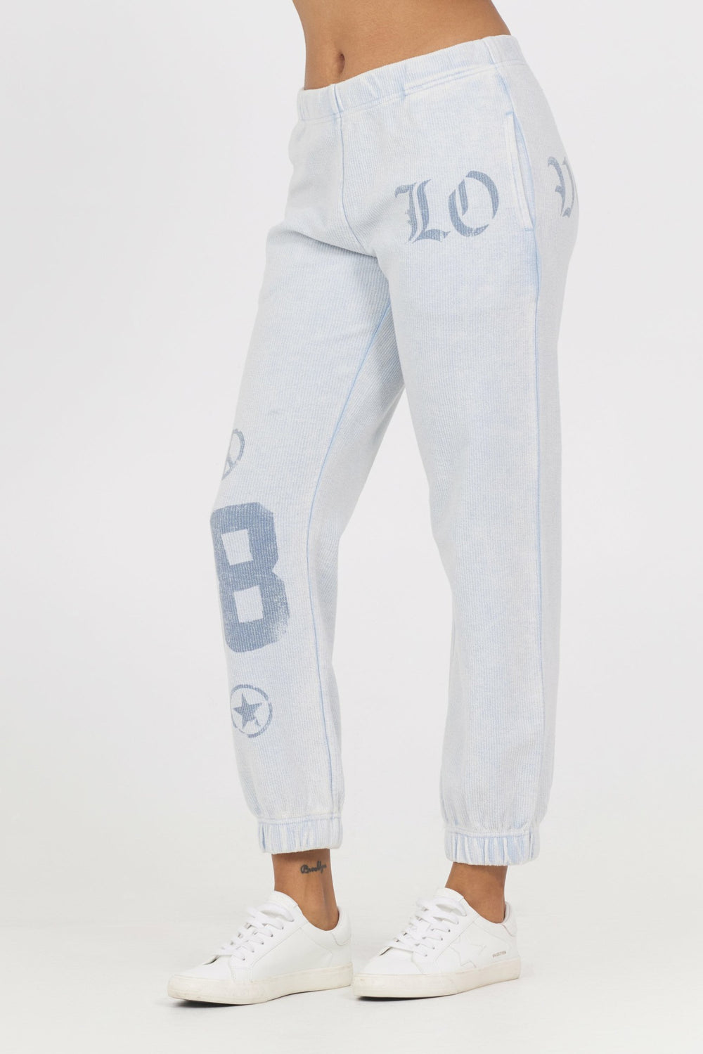Printed Rib Jogger | Vintage Havana Clothing