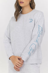 Embroidered Garment Dye Crew | Vintage Havana Clothing