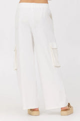 Jersey Knit Open Crochet Cargo Pants | Vintage Havana Clothing