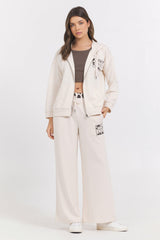 Suede Terry Zip Up | Vintage Havana Clothing