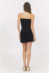 Black Knitted Tube Top | Vintage Havana Clothing