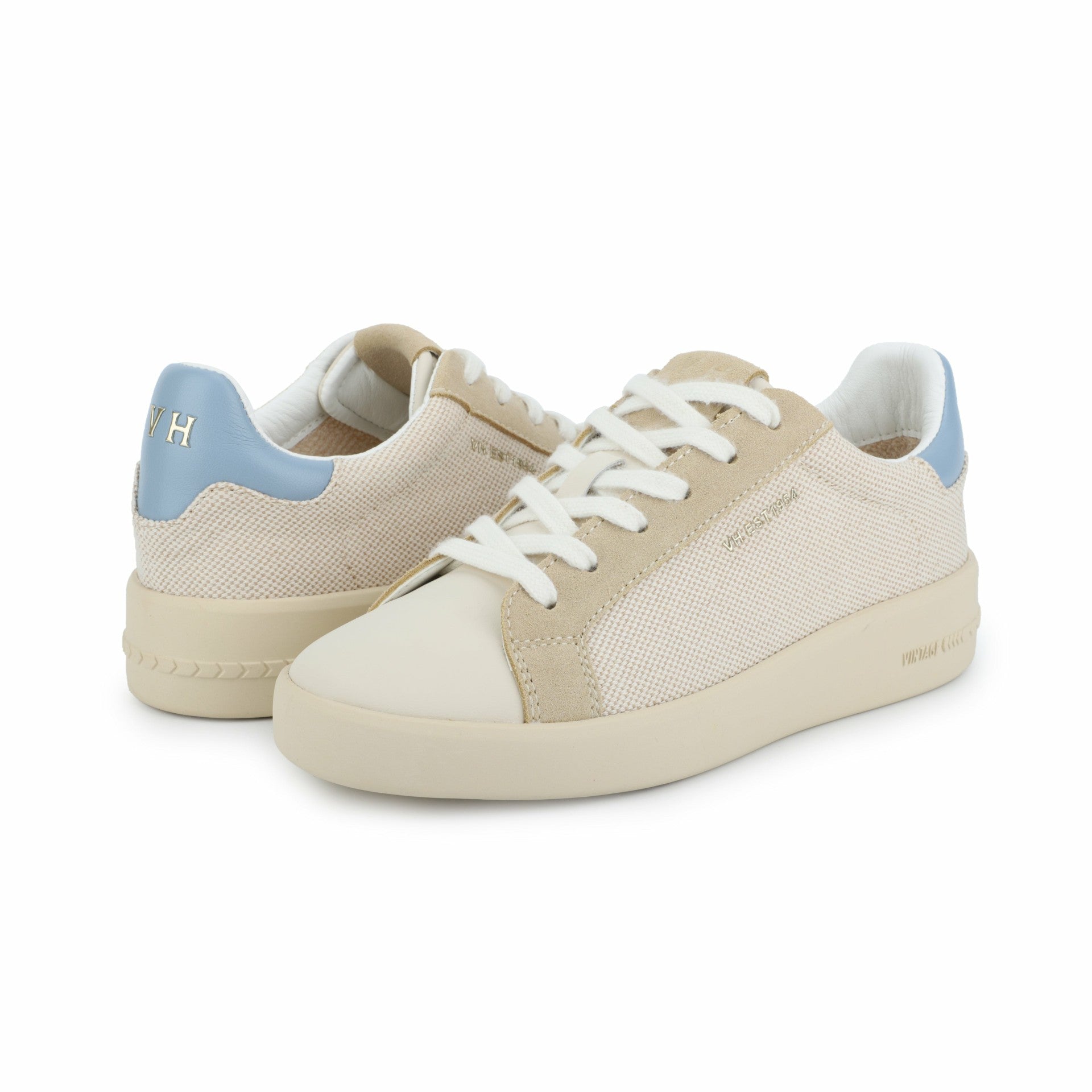 LUNA - TAUPE CANVAS | Vintage Havana Shoes