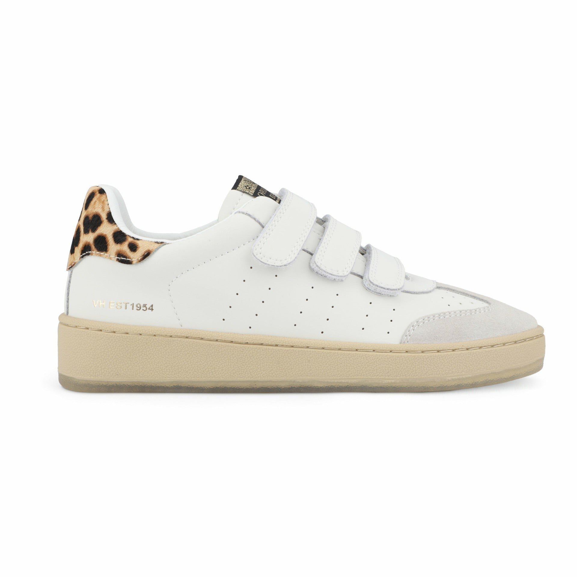 EASE - WHITE/CHEETAH | Vintage Havana Shoes