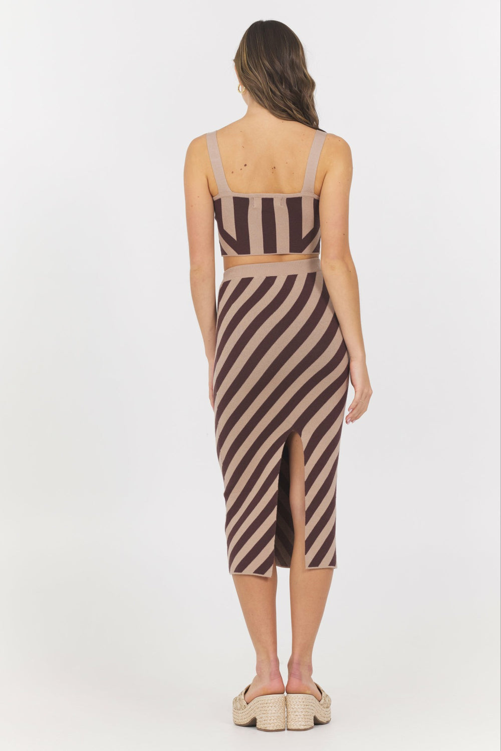 Striped Knit Tank | Vintage Havana Clothing