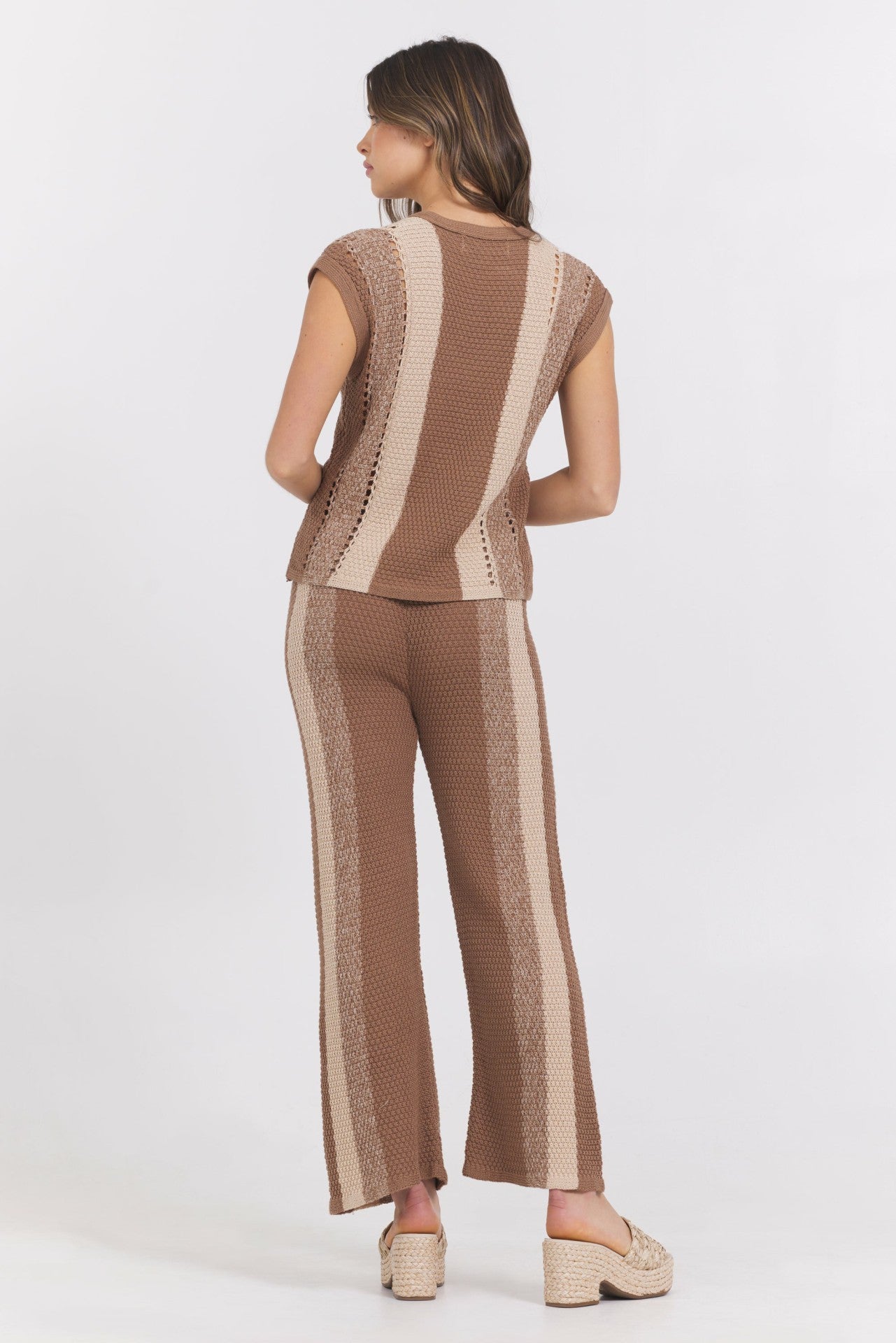 Striped Sweater Tank | Vintage Havana Clothing
