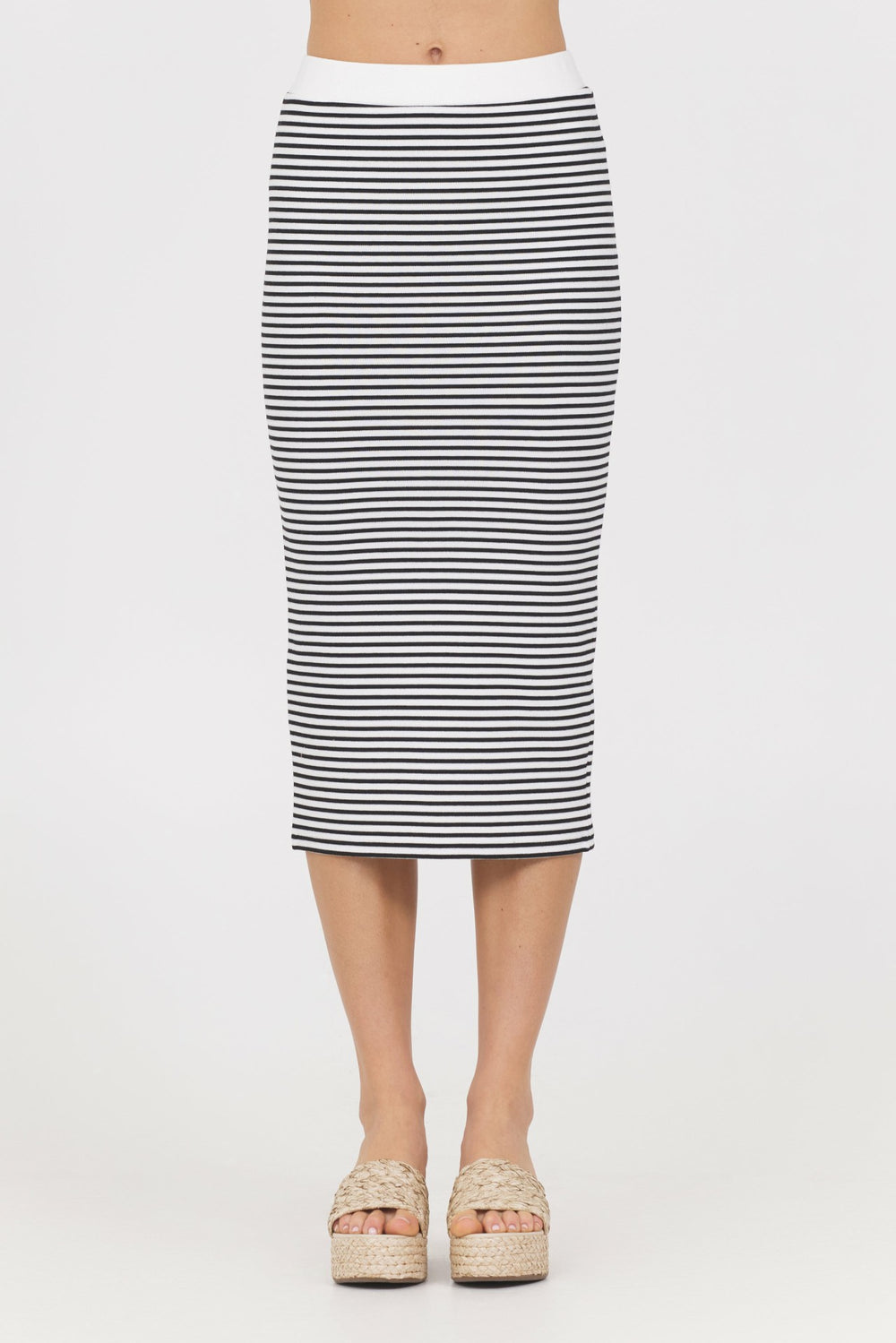Striped Knit Skirt | Vintage Havana Clothing