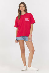 Washed Graphic Tee Give Love Back | Vintage Havana Clothing