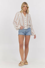 Long Sleeve Collared Shirt | Vintage Havana Clothing