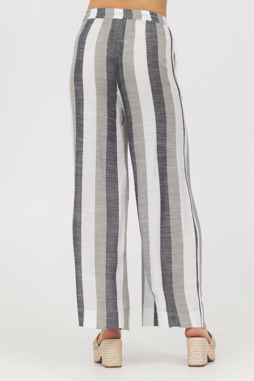Lightweight Metallic Stripe Pant | Vintage Havana Clothing