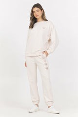 EMBROIDERED FRENCH TERRY JOGGERS | Vintage Havana Clothing