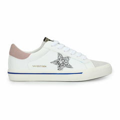 MIGHTY - SILVER GLITTER/ BLUE STRIPE | Vintage Havana Shoes