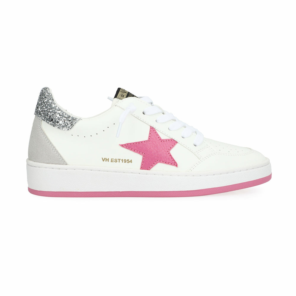 TAMMY - WHITE PINK GLITTER POP | Vintage Havana Shoes