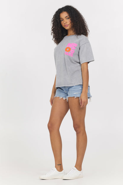 Washed Graphic Tee - NO BAD DAYS | Vintage Havana Women