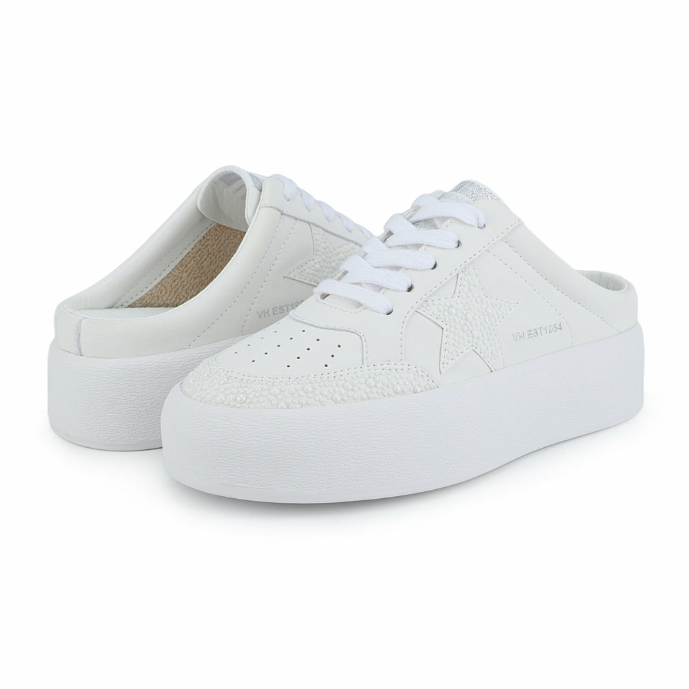 VAL - WHITE PEARLS | Vintage Havana Shoes