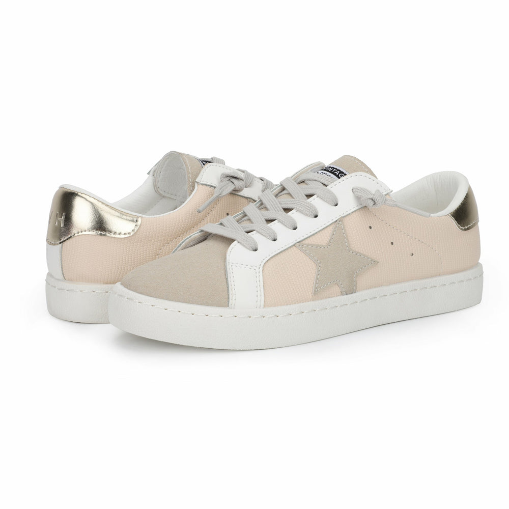 BIANCA - WHITE CAMEL MIX MULTI | Vintage Havana Shoes