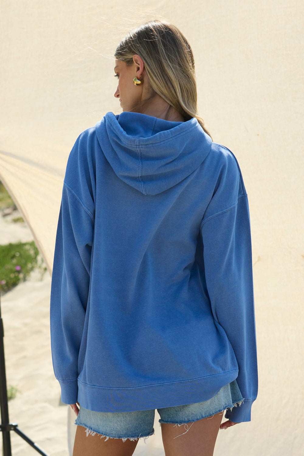 "Wellness" Garment Dye Hoodie | Vintage Havana Clothing