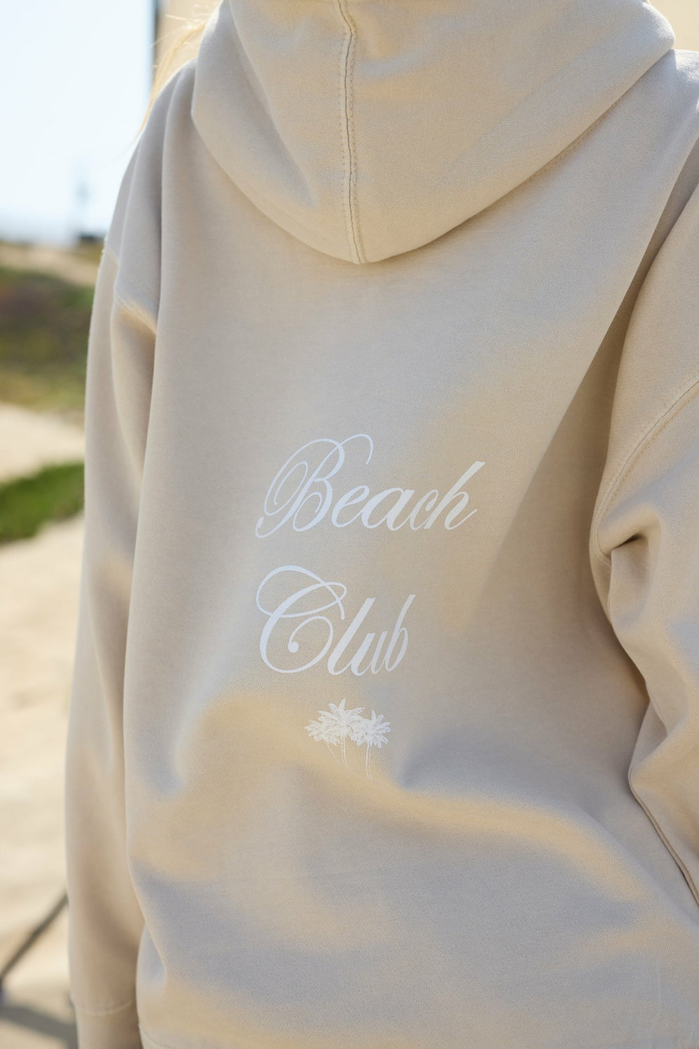Palm Tree Garment Dye Hoodie | Vintage Havana Clothing
