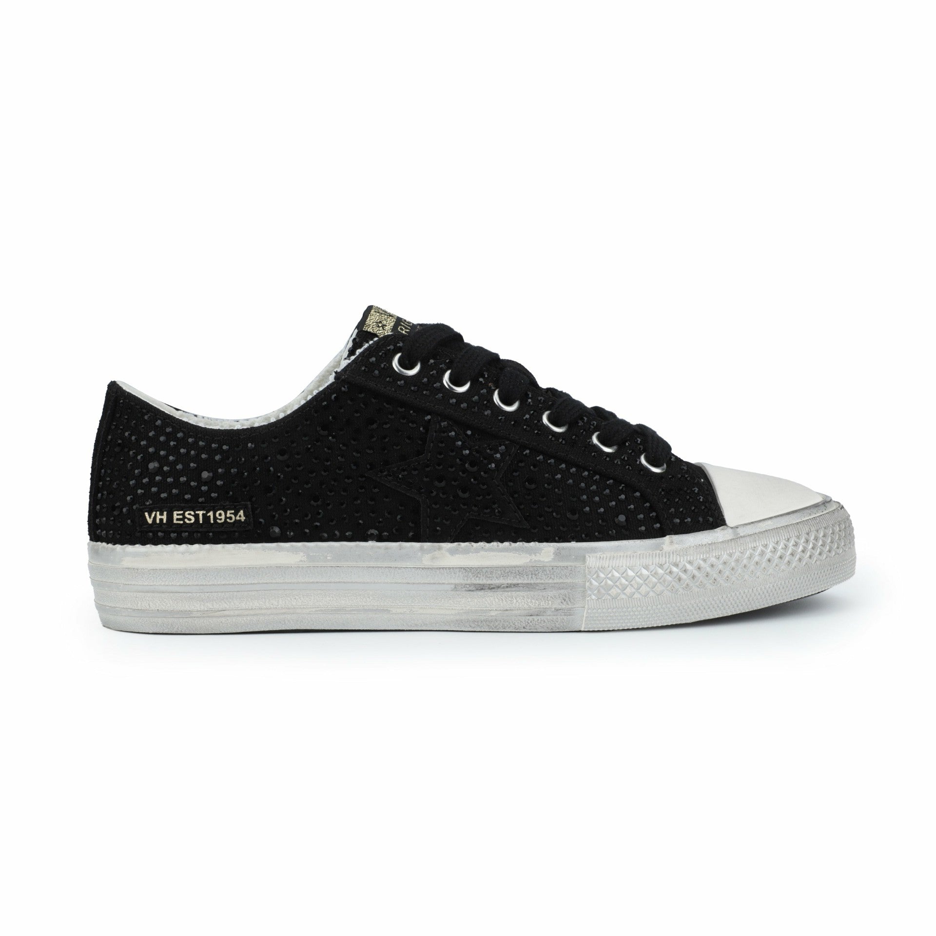 STARBURST - BLACK RHINESTONE | Vintage Havana Shoes