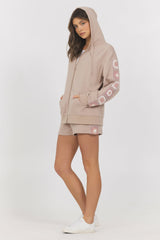 French Terry Zip Up + Jogger 2-Piece Set | Vintage Havana Clothing