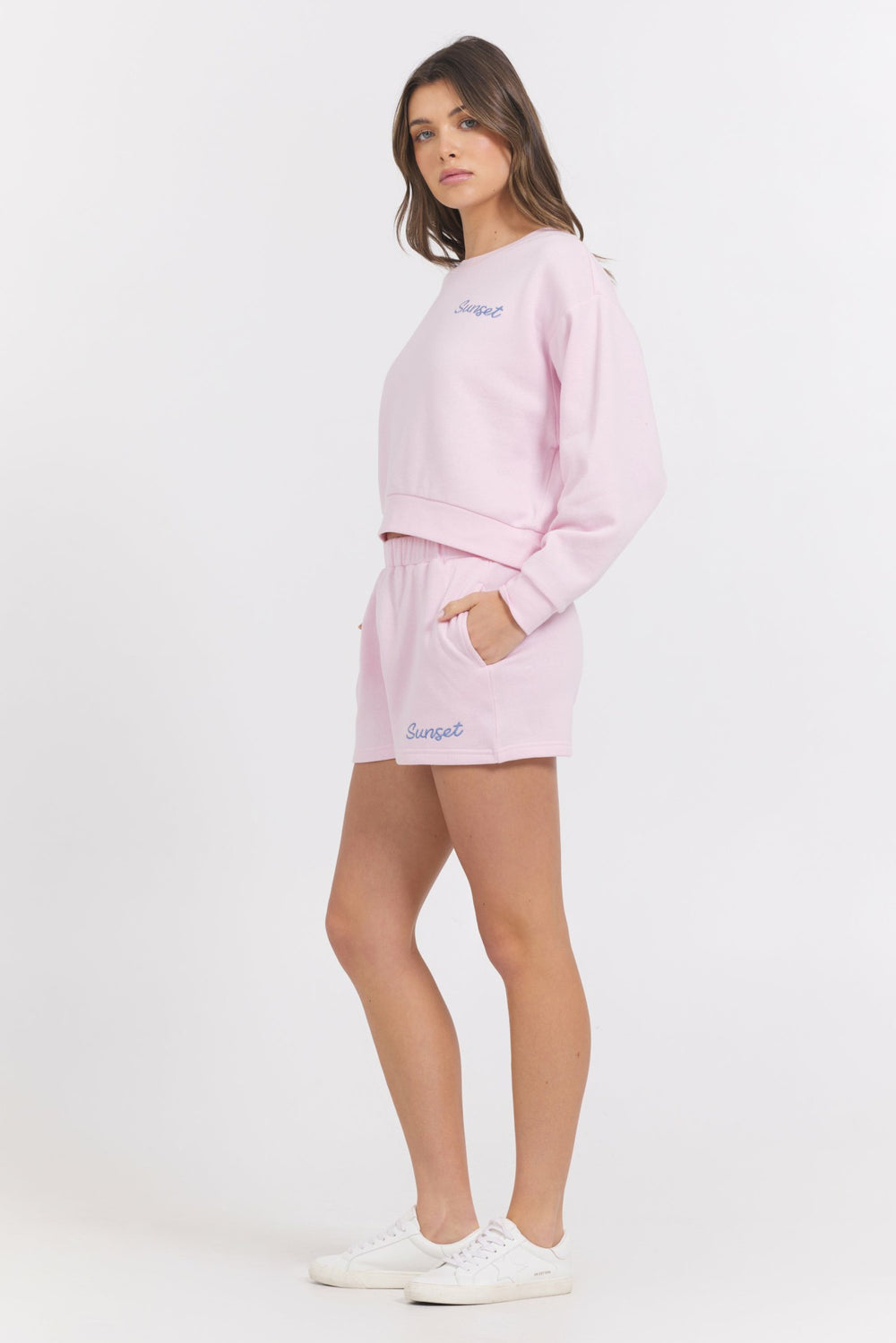 Heavy Surf Wash Crew + Shorts 2-Piece Set | Vintage Havana Clothing