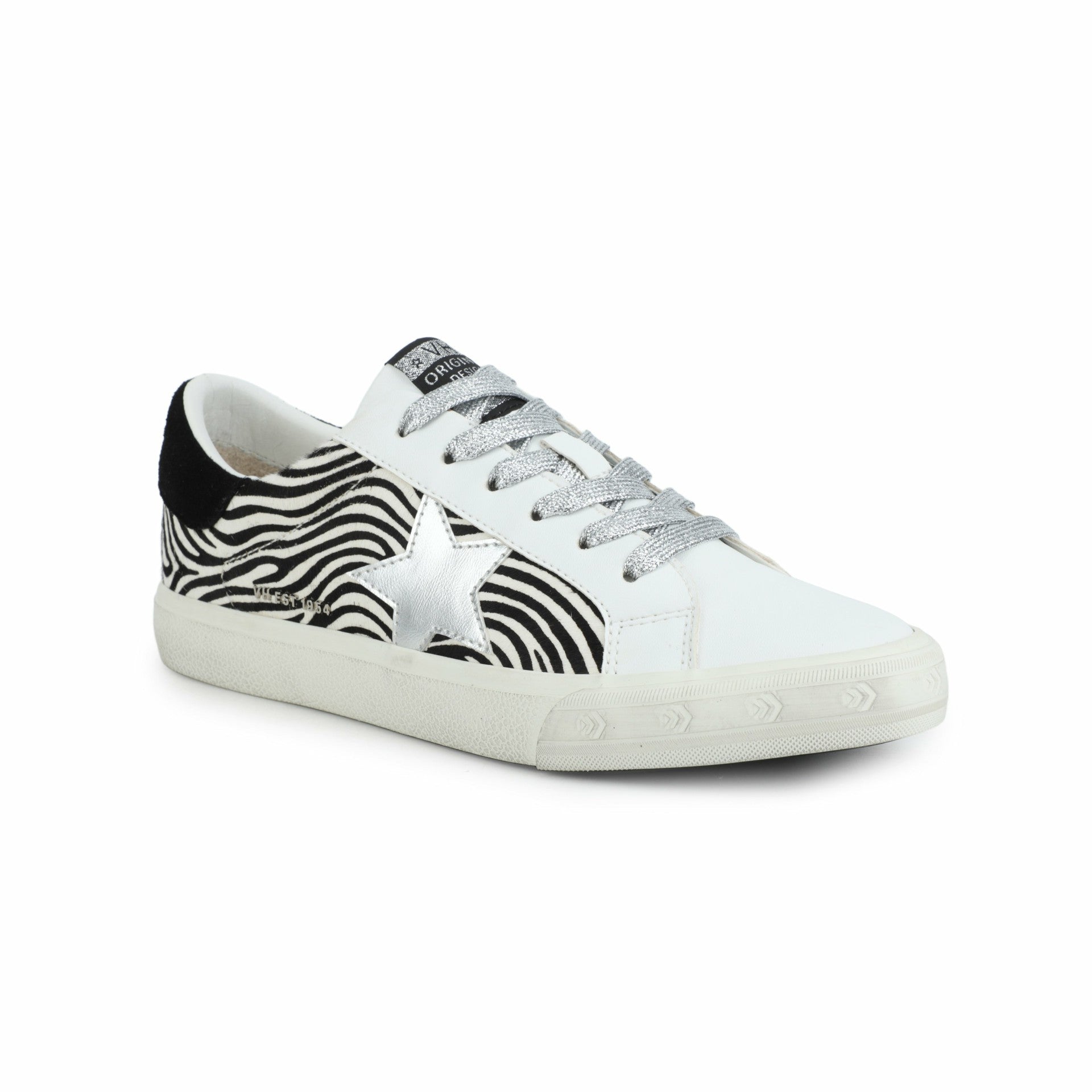 GRANDE - BLACK ZEBRA | Vintage Havana Shoes