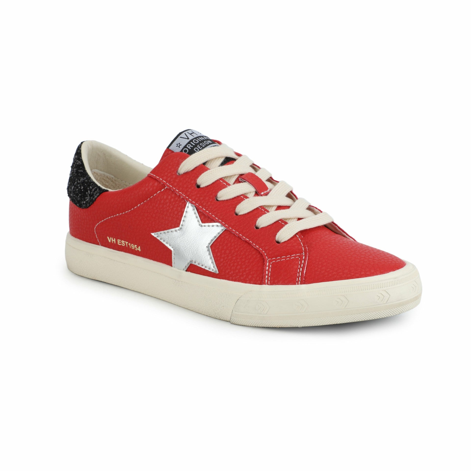 GRANDE - RED PEBBLED MIX | Vintage Havana Shoes