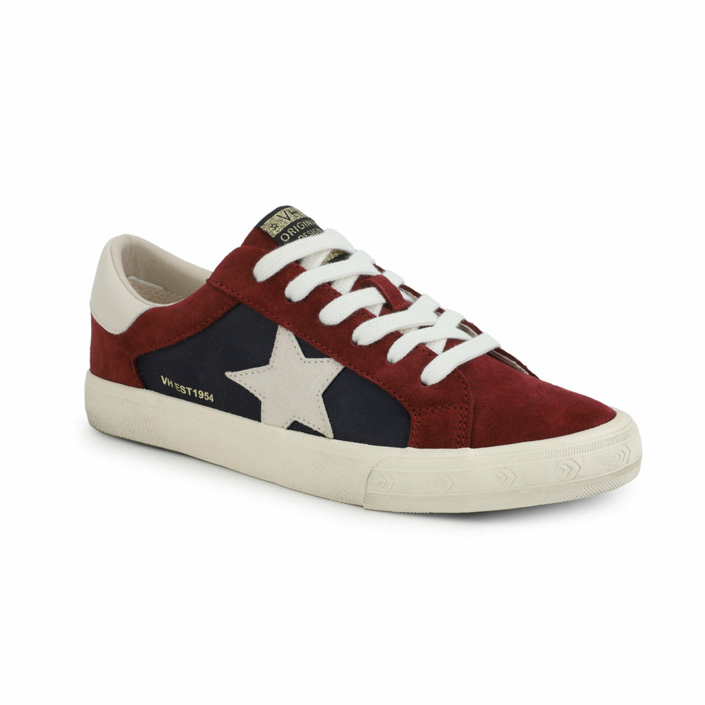 GRANDE - MAROON/NAVY | Vintage Havana Shoes
