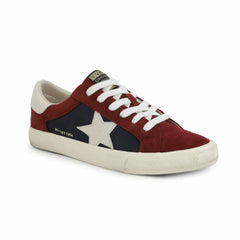GRANDE - MAROON/NAVY | Vintage Havana Shoes