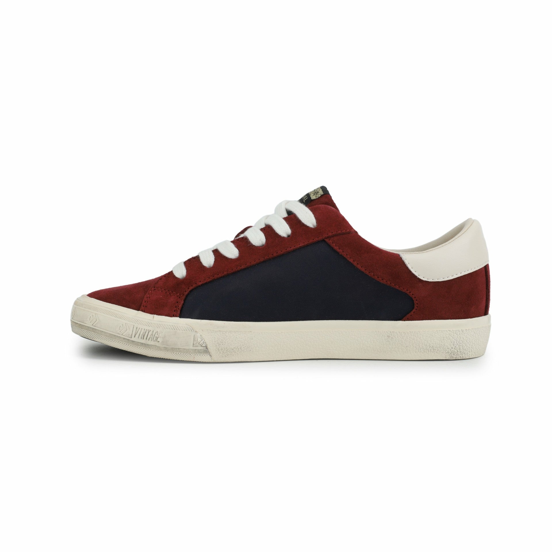 GRANDE - MAROON/NAVY | Vintage Havana Shoes