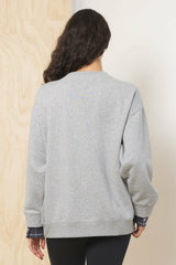 Apres Applique French Terry Crewneck | Vintage Havana Clothing