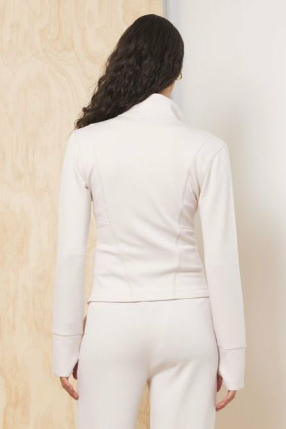 Cloud Fleece Slim Fit Zip Up | Vintage Havana Clothing