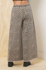 Stretch Denim Wide Leg Pant | Vintage Havana Clothing