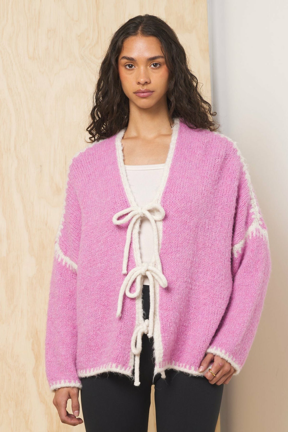 Tie Front Cardigan | Vintage Havana Clothing