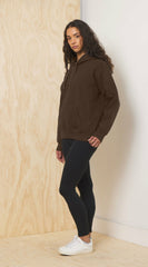 Chocolate Proweave Pullover Hoodie | Vintage Havana Clothing