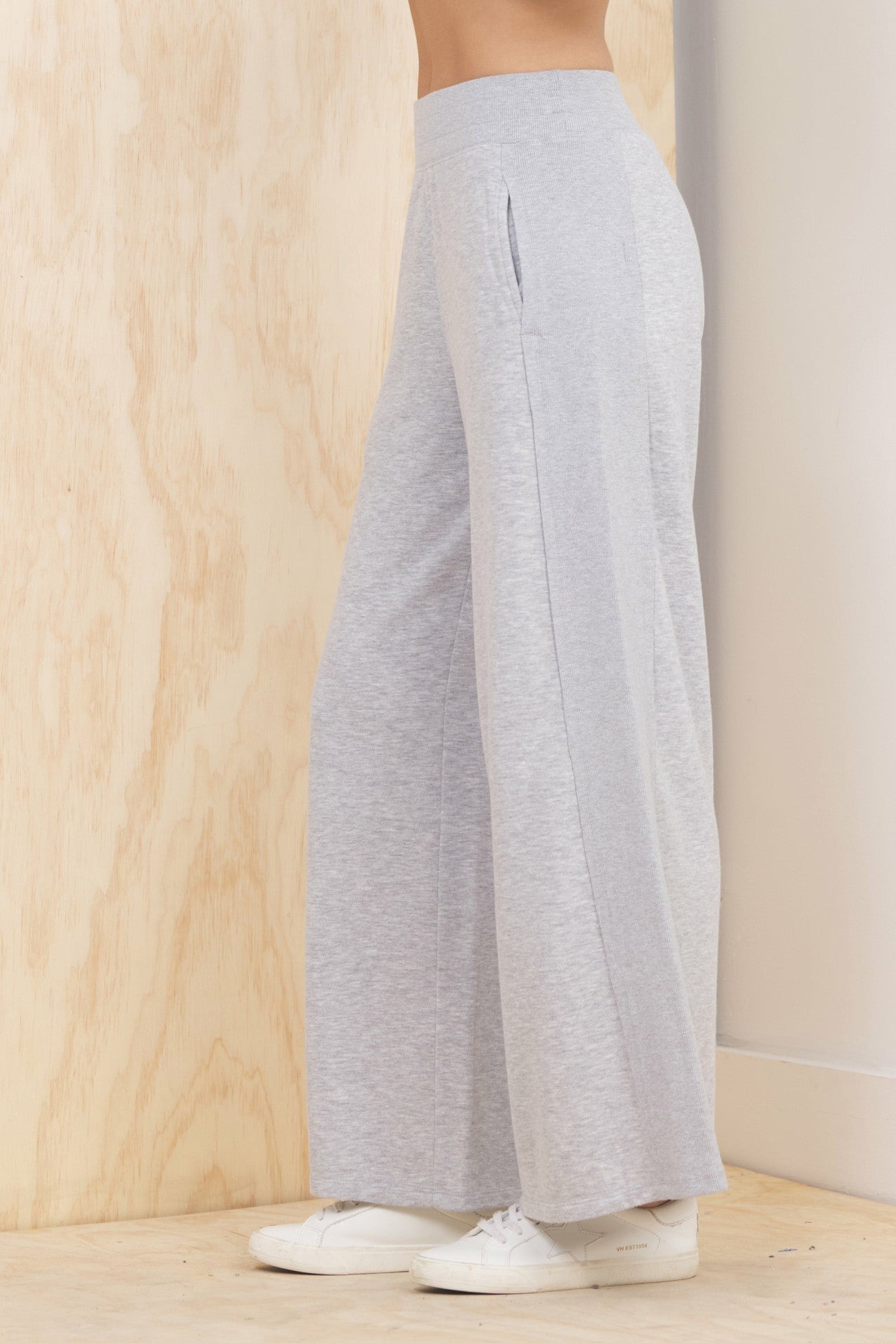 Jersey Seamed Flared Pant | Vintage Havana Clothing