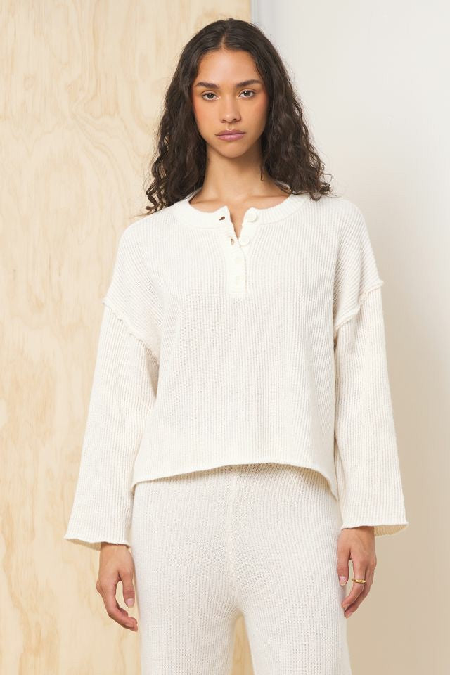 Sweater Terry Henley | Vintage Havana Clothing