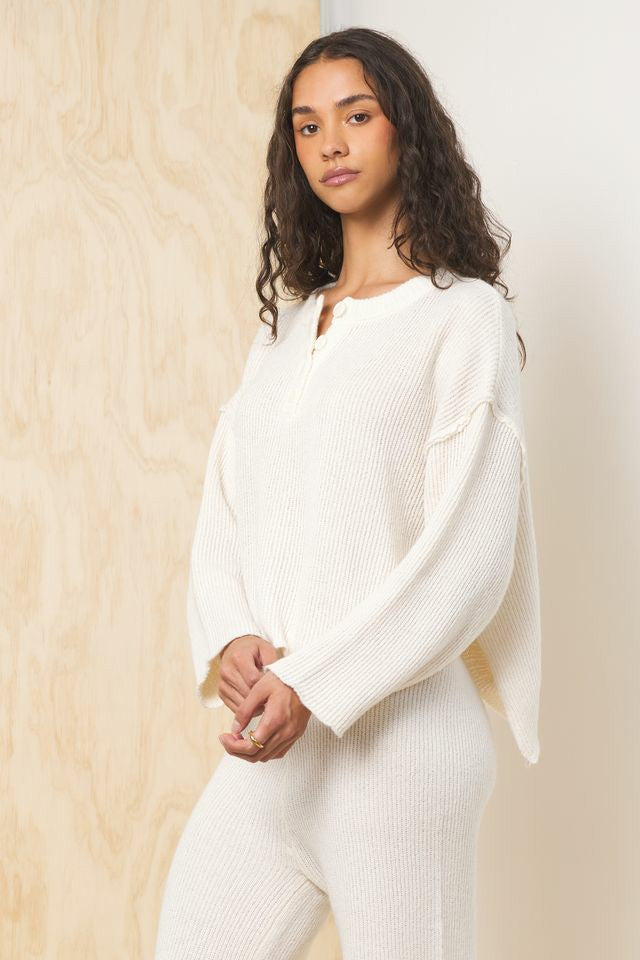Sweater Terry Henley | Vintage Havana Clothing