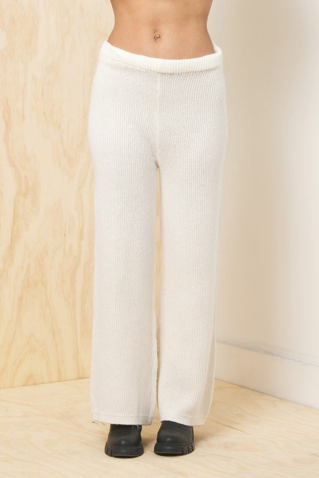 Sweater Terry Wide Leg Pant | Vintage Havana Clothing