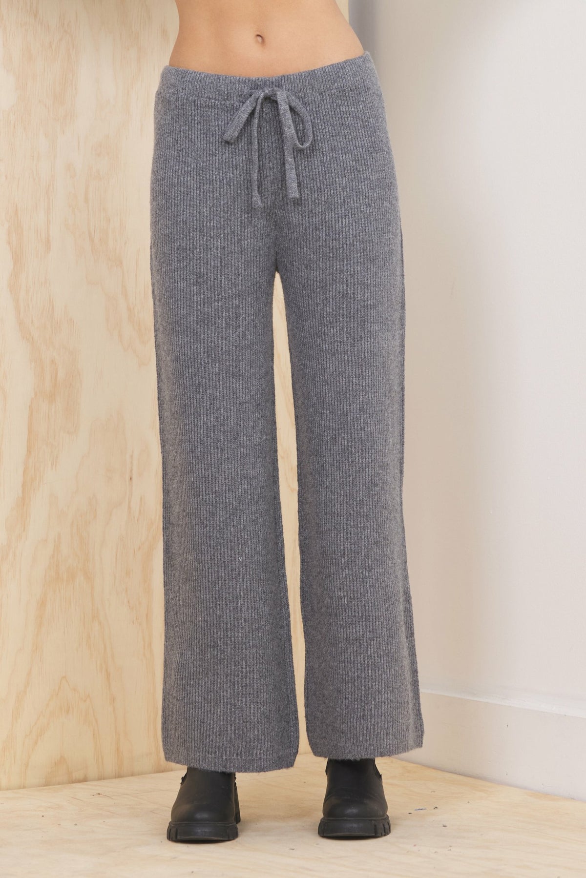 Sweater Terry Wide Leg Pant | Vintage Havana Clothing