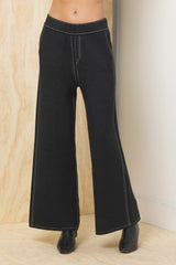 Flare Pant w/ Contrast Stitching | Vintage Havana Clothing
